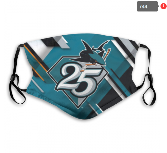 NHL San Jose Sharks #7 Dust mask with filter